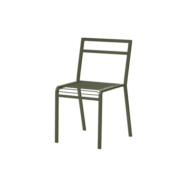 Zelena metalna vrtna stolica Oto – noo.ma