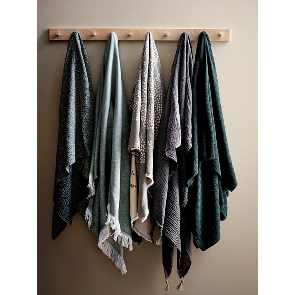 Zeleni pamuk Plaid Södahl Julia, 130 x 170 cm-image-1