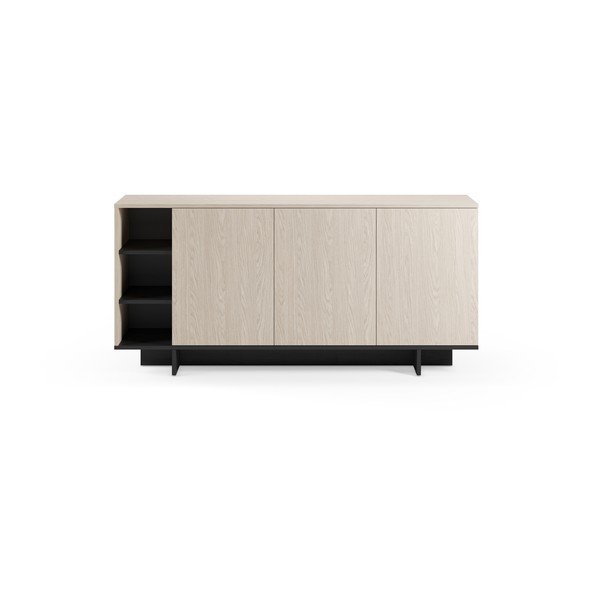 Crni ormarić 170x80x40 cm Cequoia – Marckeric