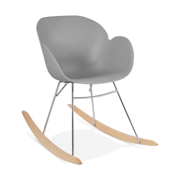 Sivi stolica za ljuljanje Kokoon Knebel