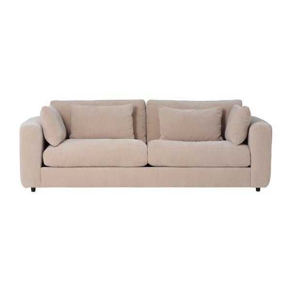 Bež sofa od šenila 240 cm Chunky – vtwonen-image-3