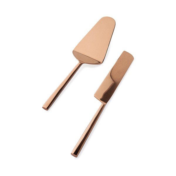 Set za serviranje torte od nehrđajućeg čelika 2 kom Hestia – Bizzotto-image-1