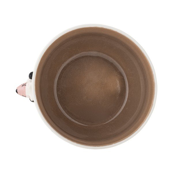 Bijela/smeđa dječja zdjelica od kamenine ø 14 cm Dolly – Bloomingville Mini-image-4