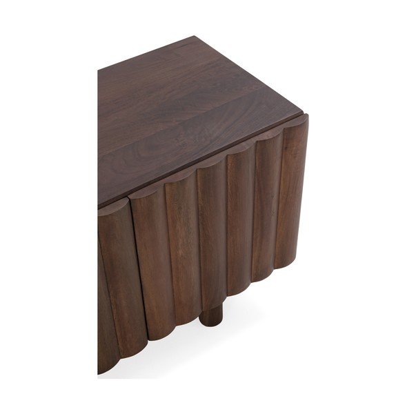 Smeđa TV komoda od masivnog manga 160x55x40 cm Tamira – MOME-image-3