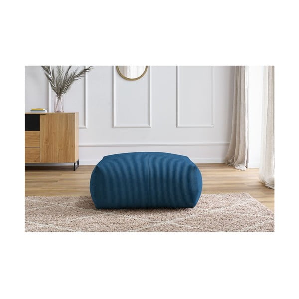 Tamno plavi tabure od samta Voltaire – Bobochic Paris-image-4