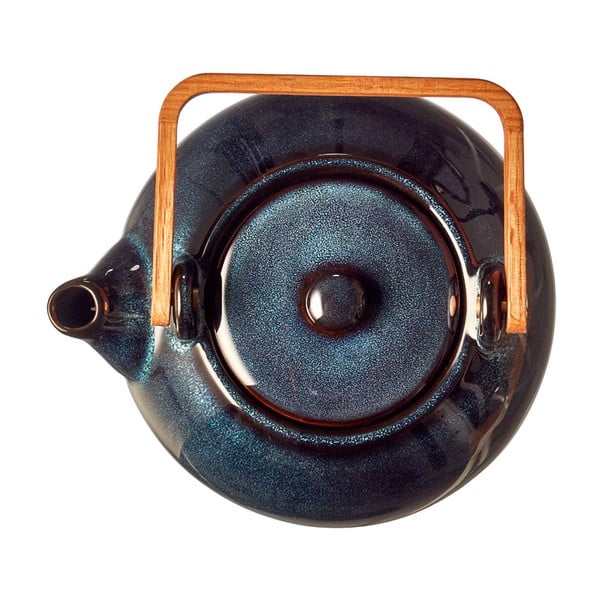 Tamno plavi keramički čajnik s cjedilom 1,2 l Gastro Blue – Bitz-image-4