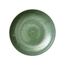 Crno-zelena zemljana zdjela za posluživanje Bitz Stentøj, ø 40 cm