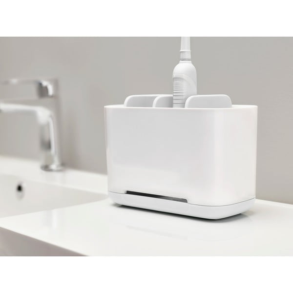 Bijeli držač za četkice za zube Joseph Joseph EasyStore-image-1