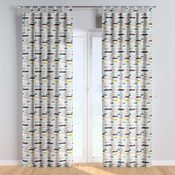 Dječji zastor 260x130 cm Magic Collection - Yellow Tipi-image-1