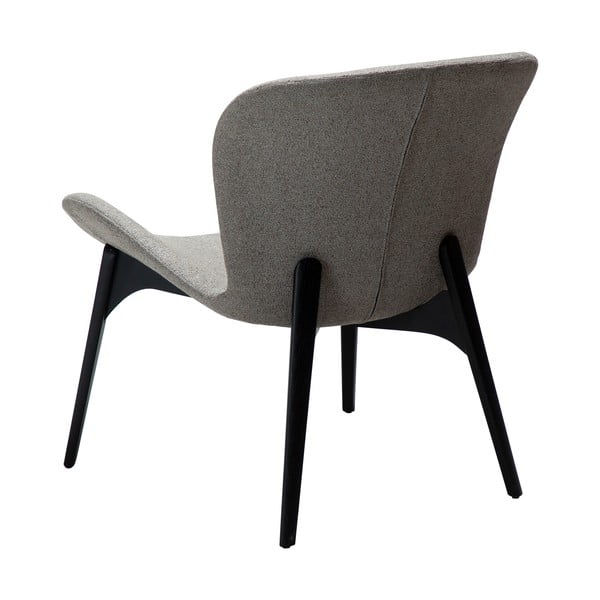 Siva fotelja od bouclé tkanine Paragon – DAN-FORM Denmark-image-3