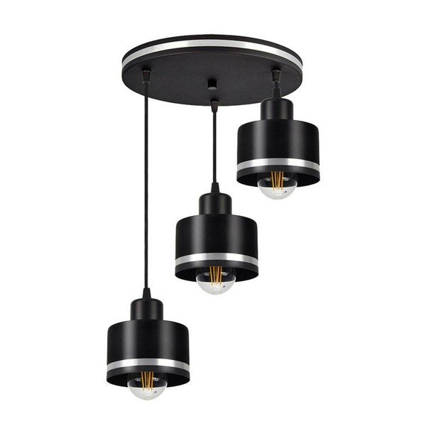 Crna metalna visilica Wama - Candellux Lighting