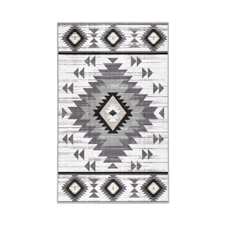Svijetlo sivi perivi tepih 120x180 cm Ethnic Geo – Mila Home