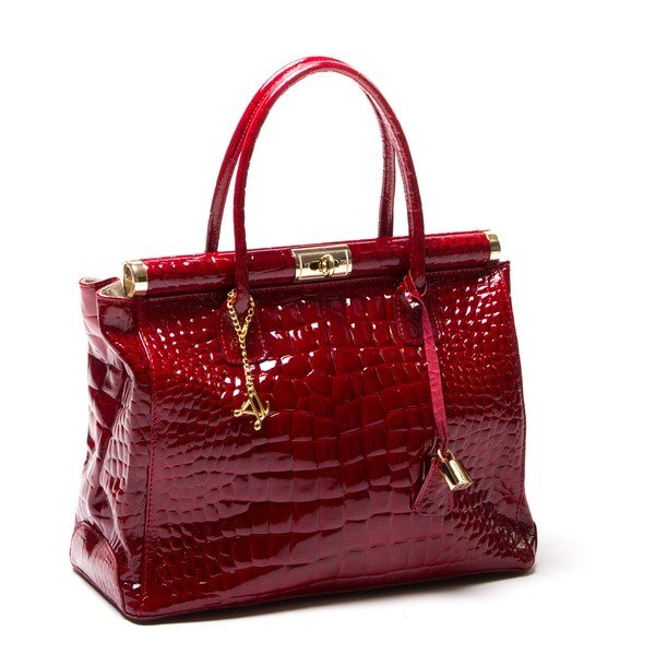 Kožna torbica Luisa Vanini 613 Rosso-image-2