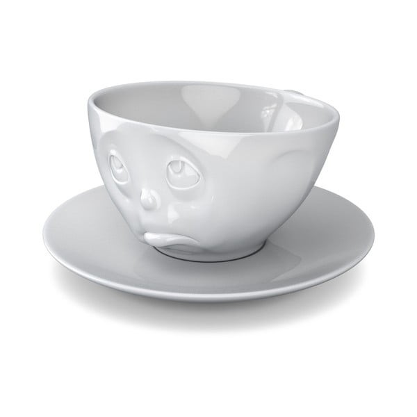 Bijela porculanska šalica za kavu 58products Oh please, 200 ml-image-3