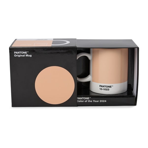 Narančasta keramička šalica 375 ml Peach Fuzz 13-1023 – Pantone-image-1