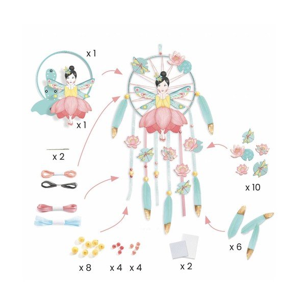 DIY hvatač snova Djeco Djevojka u lotosu-image-1