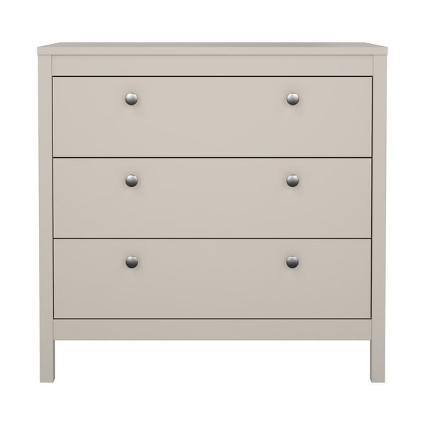 Sivo-bež komoda 82x80x38 cm Madrid – Tvilum-image-2