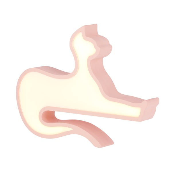 Ružičasta dječja lampa Cat - Candellux Lighting-image-1