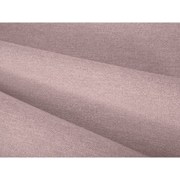 Svijetlo ružičasti tapecirani bračni krevet s prostorom za pohranu s podnicom 140x200 cm Casey – Mazzini Beds-image-1