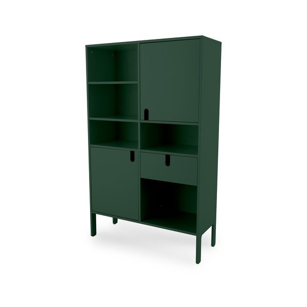 Tamnozelena biblioteka Tenzo Uno, visina 176 cm-image-2