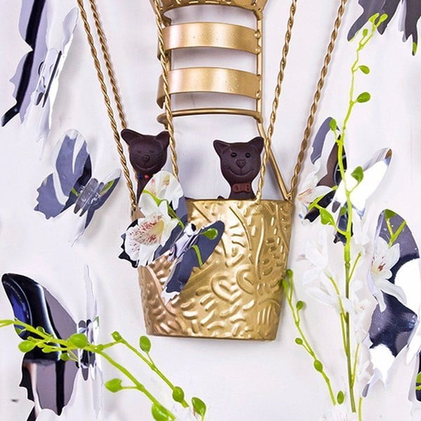 Set od 12 naljepnica sa 3D efektom Ambiance Mirror Butterflies-image-2