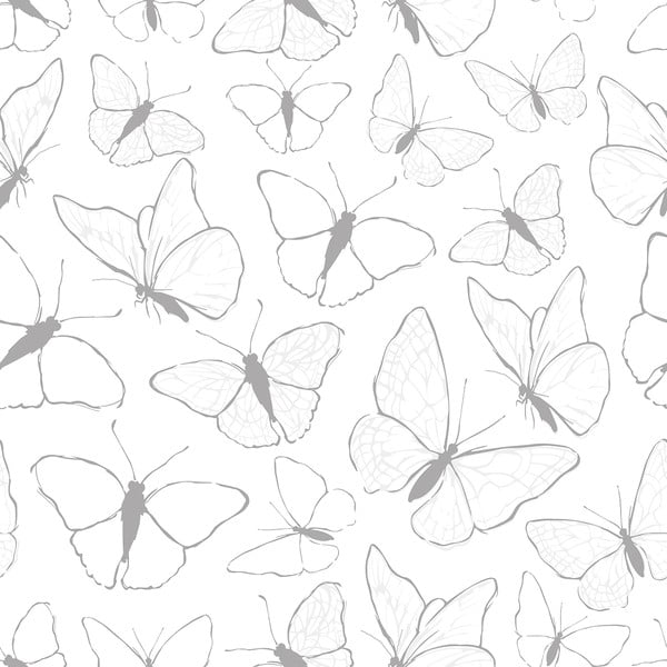 Dječja tapeta 10 m x 50 cm Butterflies – Lilipinso