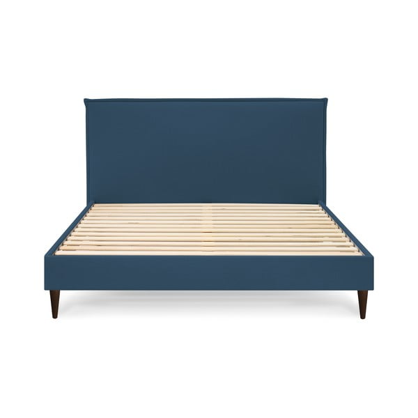 Plavi bračni krevet Bobochic Paris Sary Dark, 160 x 200 cm-image-3