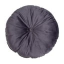 Sivi jastuk s baršunastom navlakom House Nordic Luso, ø 45 cm