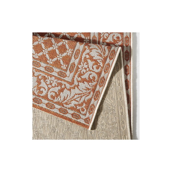 Orange-krem vanjski tepih NORTHRUGS Royal, 160 x 230 cm-image-3