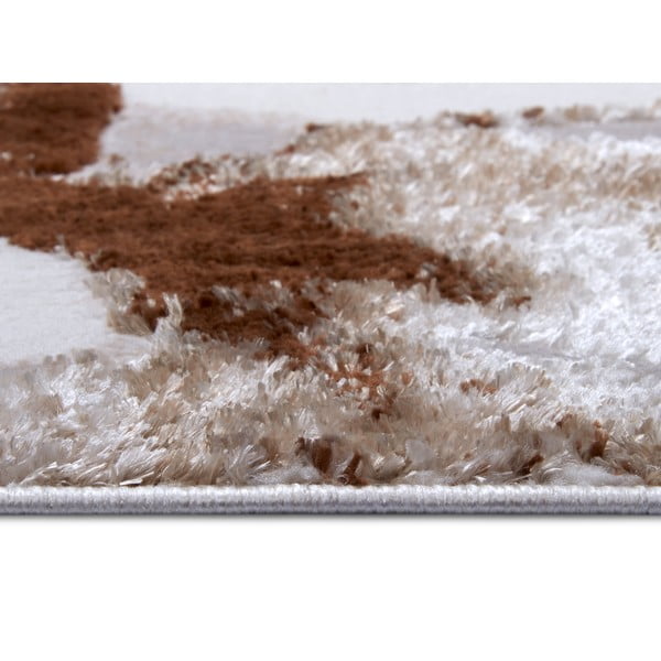 Smeđi tepih 67x120 cm Shine Floral – Hanse Home-image-2