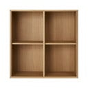 Viseća biblioteka u dekoru hrasta u prirodnoj boji 70x70 cm Mistral – Hammel Furniture