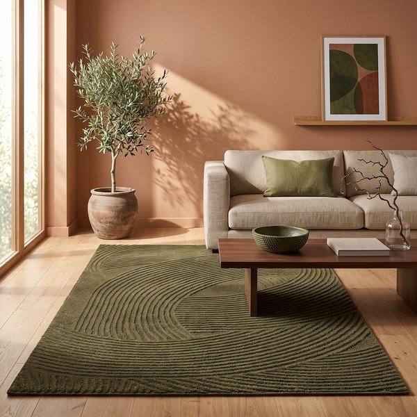 Zeleni tepih 200x290 cm Zephyr – ESTE-image-3