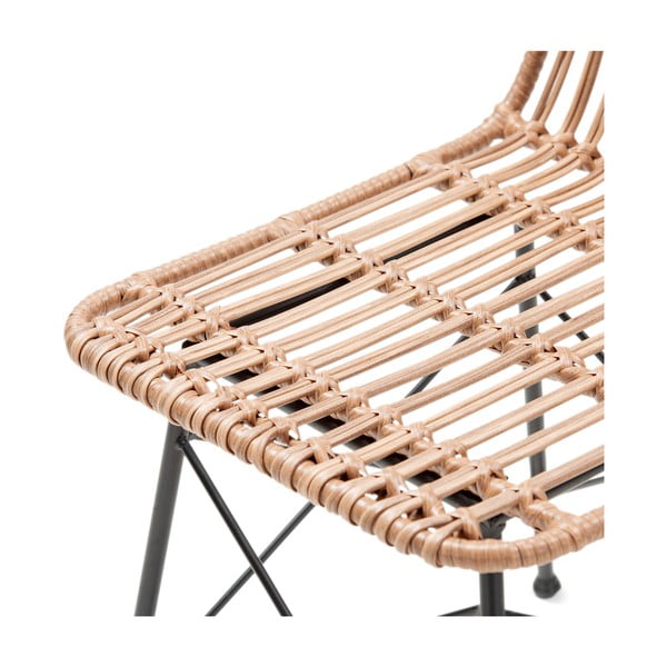 Vrtni set od 2 pletene stolice od umjetnog ratana Bonami Essentials Gabriela-image-4