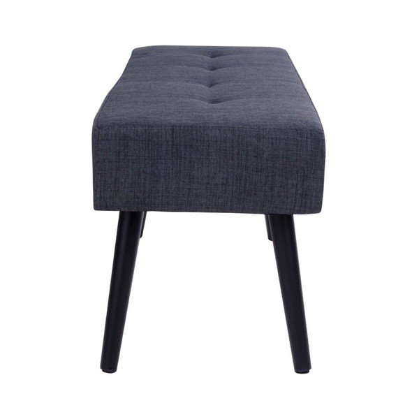 Tamno siva klupa House Nordic Skiby, 100 x 35 cm-image-2