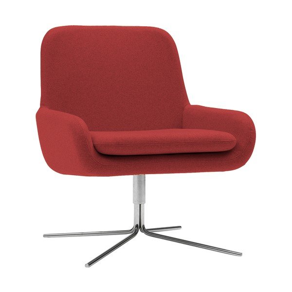 Crvena okretna fotelja Softline Coco Swivel-image-2