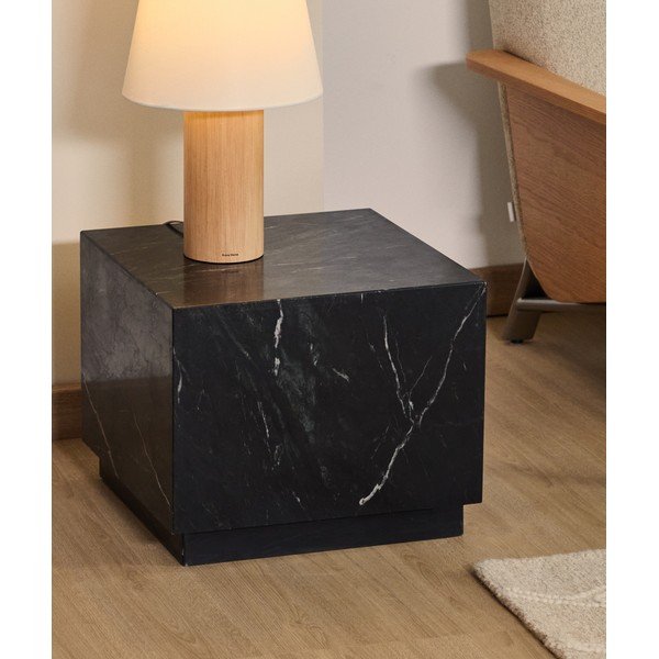 Mramorni pomoćni stol 50x50 cm Sorein – Kave Home-image-3