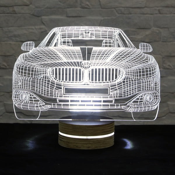 3D stolna lampa Cool Car