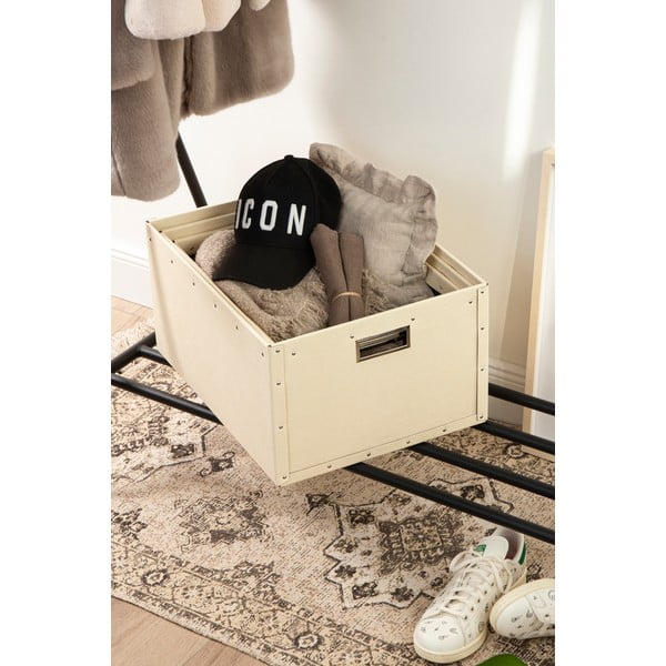 Bež kartonske kutije za pohranu u setu  3 kom Ture – Bigso Box of Sweden-image-1