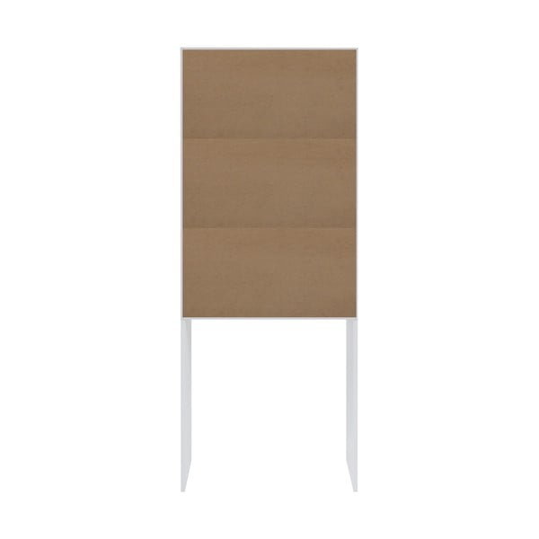 Bijeli/u prirodnoj boji ormarić iznad perilice/toaleta u dekoru hrasta 64x177 cm Wave – TemaHome-image-4