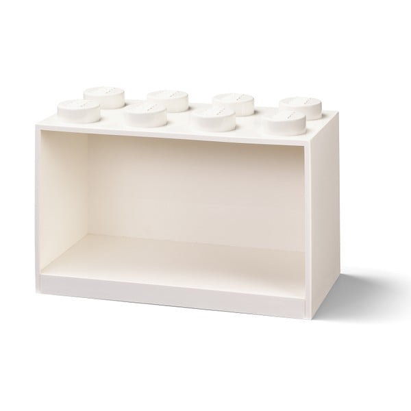 Dječja bijela zidna polica LEGO® Brick 8-image-1