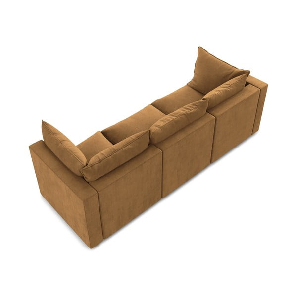 Sofa boja terakote 255 cm Manao – Makamii-image-3