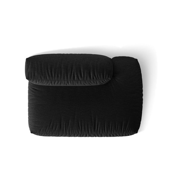 Crna modularna sjedeća garnitura (s desnim kutom) Martina – Micadoni Home-image-4