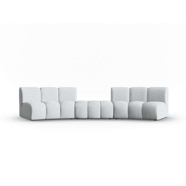 Svijetlo siva sofa 367 cm Lupine – Micadoni Home
