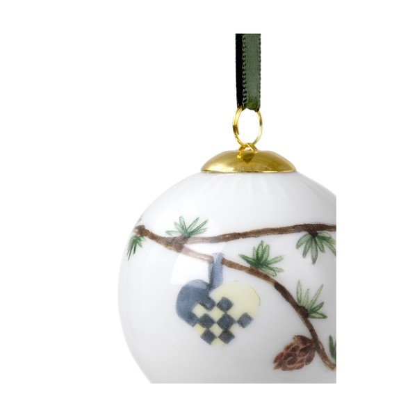 Bijeli porculanski viseći božićni ukras Kähler Design Hammershøi-image-4