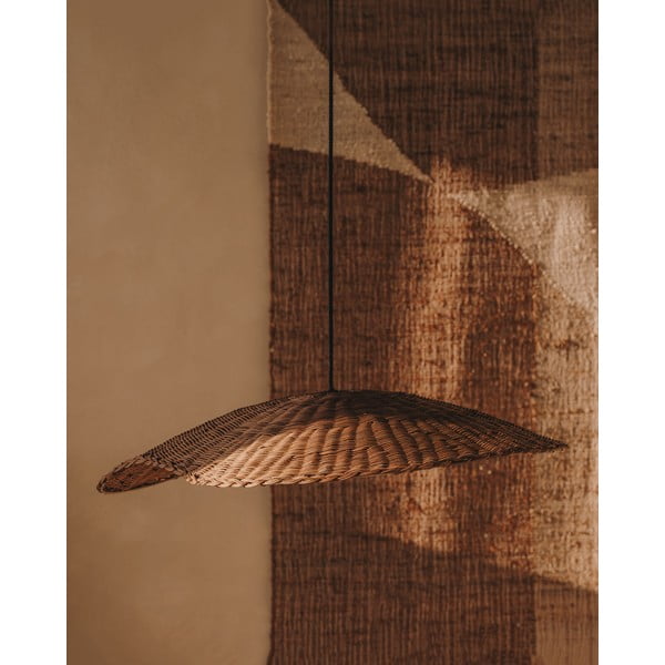 Sjenilo u prirodnoj boji ø 80 cm Bisbal – Kave Home-image-1