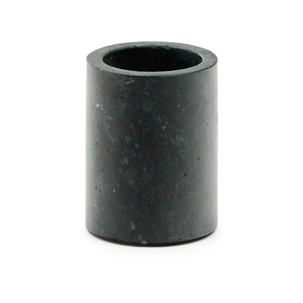 Tamno zelena mramorna čaša za četkice za zube Elenei – Kave Home