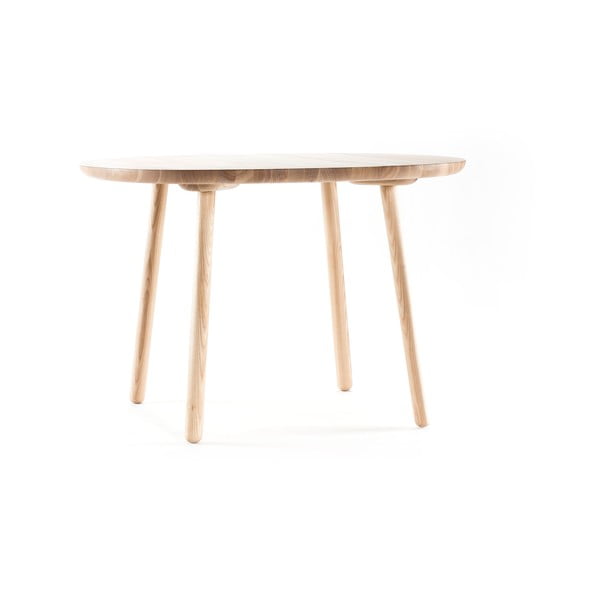 Blagovaonski stol od punog drveta EMKO Naive, ⌀ 110 cm-image-4