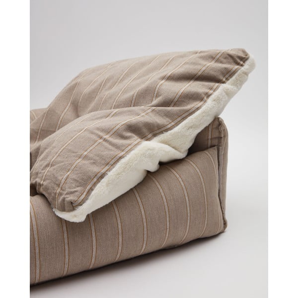 Smeđi krevet za pse 60x60 cm Toby - Kave Home-image-4