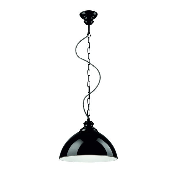 Crna viseća svjetiljka Lamkur Rainy
