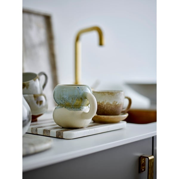 Plave/krem šalice u setu 4 kom od kamenine 400 ml Luna – Bloomingville-image-3